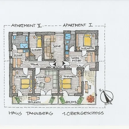 Haus Tannberg Appartement